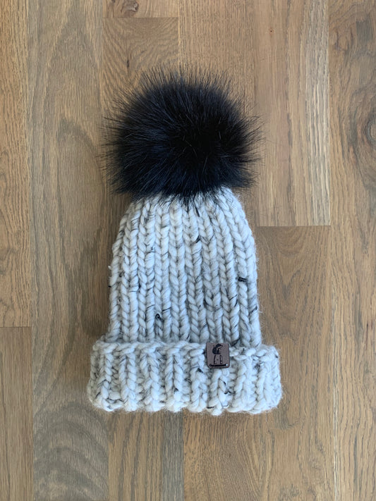 Aspen Beanie - in Salt & Pepper