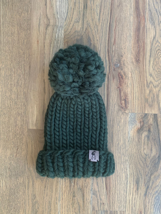 Aspen Beanie - in Heritage Green